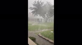 US: Thunderstorms Move Through North Texas With Heavy Rain, High Winds, And Hail