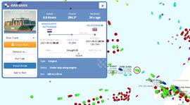 Suez Canal container ship Ever Given sails for Felixstowe, UK