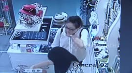Woman stole bracelet by hiding in bra