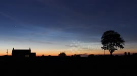Noctilucent Cloud Time Lapse - June 11/12th 2015