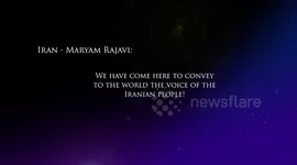Subbed - Maryam Rajavi's address to the Iranian Resistance's grand gathering - 13 june 2015 - Part 1