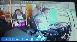 Passenger caught stealing bus driver's bag