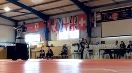 Russian Nunchaku Master competes in 2015 World Championship
