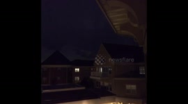 LIghtning from Tornado Storm in Illinois