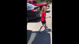 Five-Year-Old Girl Throws Tantrum Because Her Shirt is the Wrong Shade of Blue