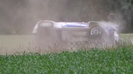 Spectacular rally crash