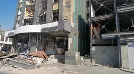 Beirut resident tours damaged city one year after devastating blast he captured on camera
