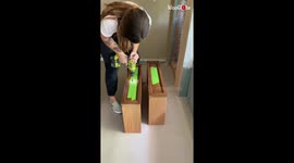 US woman films epic DIY bathroom transformation from start to finish