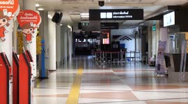 Thailand’s Chiang Mai airport deserted as rising Covid-19 cases trigger lockdowns and curfews