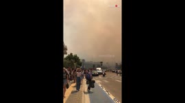 'Turkey Wildfires: Orange Smoke Clouds Take Over the Marmaris Skies '