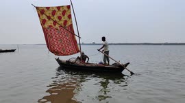 The villages people's  has effected in Bihar to connected bank side in Ganga river