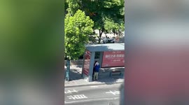 Wholesome clip shows grandparents waving at granddaughter quarantining in Chinese hotel