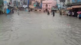 Flood-like Situation After Heavy Rainfall In Baran District Of Rajasthan