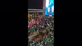 Colombia: Soccer Fans Clash, Invade Pitch At El Campín Stadium 2