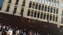 Clashes during Beirut blast first anniversary