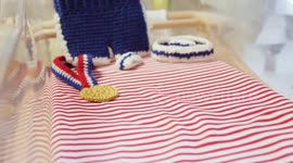 US hospital presents newborns with hand-crocheted gold medals and adorable Team USA outfits