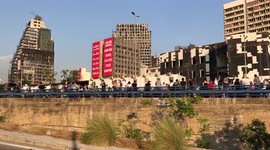 Thousands of Lebanese Protesters Demand Justice One Year After Beirut Blast In Lebanon