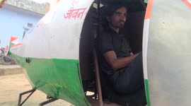 Home made Helicopter made by IIT student in Rajasthan 5
