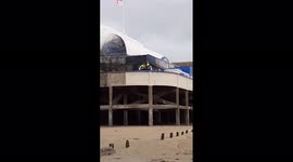 UK: Fire Erupts At Burnham-On-Sea Seafront Pier, Somerset 2