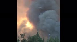 Greece: Heatwave Causes Dozens Of Wildfires Break Out Across Country