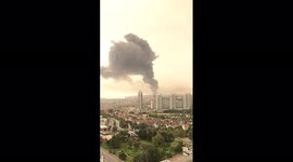 Blaze erupts at warehouse in Istanbul as Turkey battles wildfire crisis