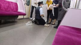 Tokyo medical workers spotted gearing up after 10 injured in stabbing