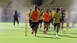 AS Monaco vs. FC Nantes Training Session In Monaco