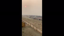 US: Dixie Fire Turns Sky Orange In Some Communities In Northern California 4
