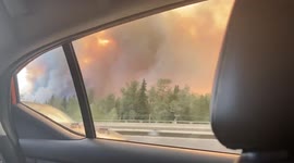 Canada's July Mountain wildfire jumps across Coquihalla highway