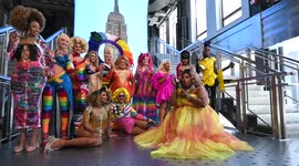 NY: Empire State Building Hosts Cast of RuPaul's Drag Race All Stars, US