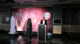 FC Bayern Munich Visit Empire State Building In NY, US