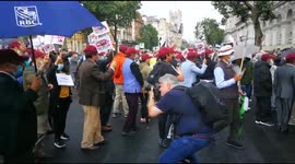 Justice For Gurkhas. Whitehall, London, Sat 7th August 2021