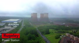 Rugeley B Power Station Finally demolished. 4 cooling towers were blown up