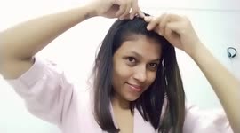 simple hair style girl for short hair, simple hair style girl for everyday, simple hairstyle and easy, simple hairstyle and cute