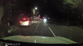 Bedford Town Saturday Night / Sunday Morning. Police take no abuse, wrestling man to the ground