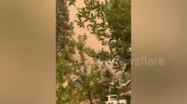 Sky turns red in Susanville as Dixie fire hits California
