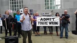 Alpaca lovers rally to Save Geronimo as petition for his life hits 100,000 signature