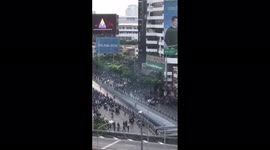 Thailand: Clashes Erupt Between Protesters And Police During August 10 Rally In Bangkok