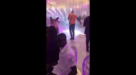 A Driver who was not invited to a wedding but went there and stole the show.