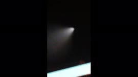 UFO in Las Vegas sky