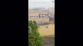 Tropical Storm Fred makes landfall causing severe flooding in the Dominican Republic