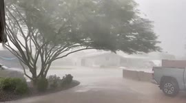 US: Thunderstorms Bring Heavy Rain, Strong Winds To Phoenix Metropolitan Area