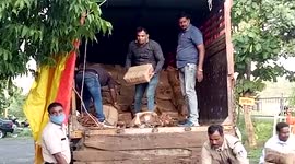 Illegal liquor worth $61,960 seized from truck in central India