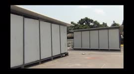 In view of the possible third wave of corona epidemic, a 100-bed portable hospital is being built by the Government of India in the Civil Hospital of Kaithal.