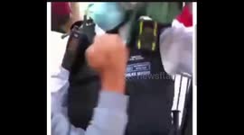 Met police destroy Gurkha demo in London where 3 are on hunger strike.