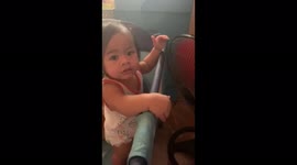 When you can't feel the pain instead your enjoying it!! Cuteness overload.