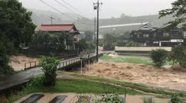 Japan: Heavy Rain Prompts Strongest Warning, Swells Rivers In Hiroshima 3