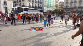 Conmemoración de los 500 años de la entrega de Tenochtitlan a España bajo el lema