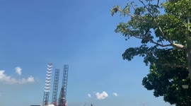 F15 Fighter Jets Delta Formation Flypast Singapore National Day