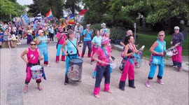 First eco-friendly 'walking' summer carnival in Sheerness, Kent